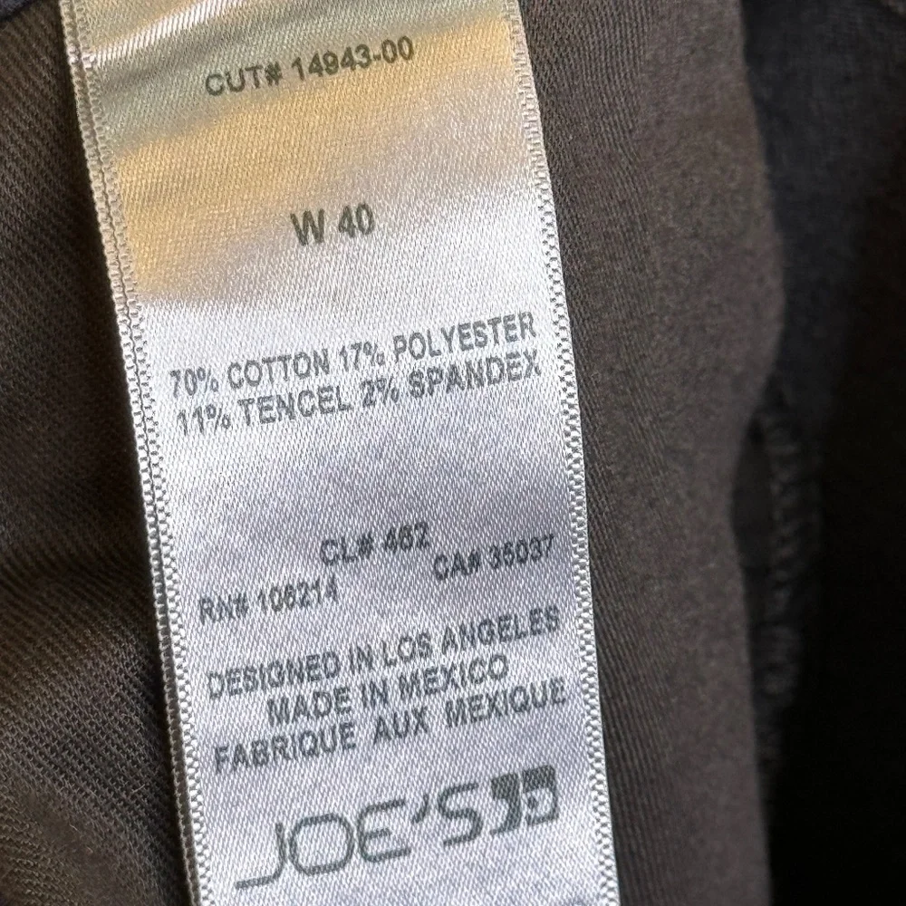 Joe's Emerson Plus Size Dark Wash Soft Stretch Denim Straight Narrow Fit Jeans